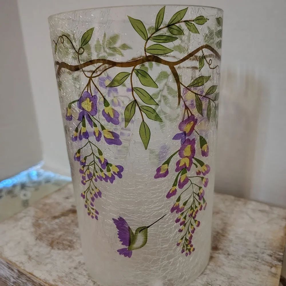 Yankee Candle Large Hummingbird Design Pillar Candle Holder